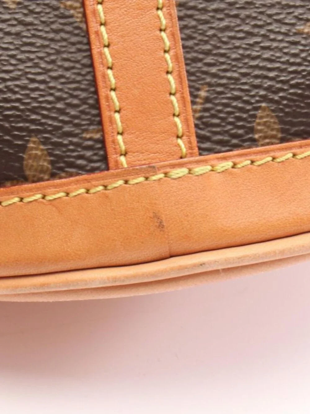 Louis Vuitton Handbag Duffle Canvas Leather - Picture 10 of 10